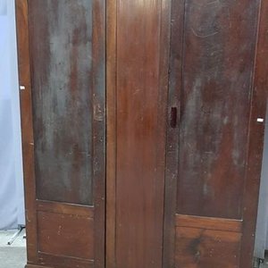 Ropero Antiguo de Roble con Dos Puertas - imagen 2