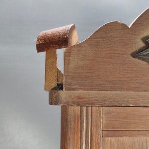 Reloj de Pared Antiguo de Madera con Carrillón, Llave y Péndulo - imagen 6