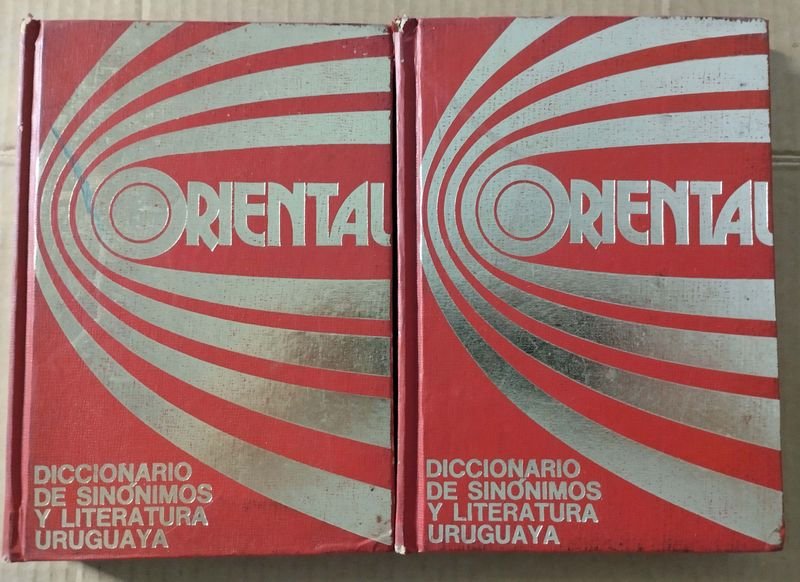 Lote siguiente: DICCIONARIO DE SINONIMOS Y LITERATURA URUGUAYA