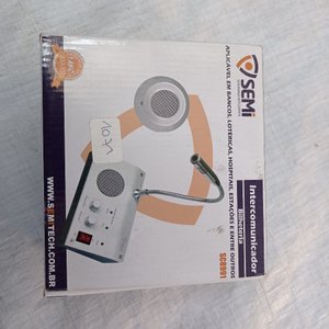 Cinco piezas: tripode, tv box,  intercomunicador, limpiador giratorio y taza para café. - imagen 3