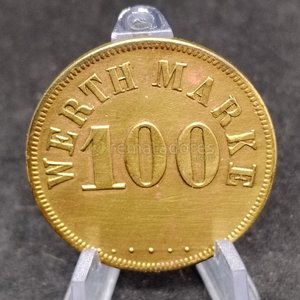 Moneda Antigua "Werth Marke 100" - imagen 4