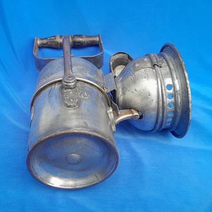 Antiguo Farol de Minero a Carburo Inglés The Premier Lamp & Engineering Co. Ltd. - imagen 8