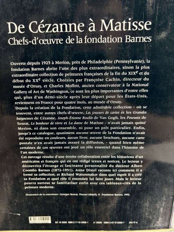 Libro de arte moderno sobre Cézanne y Matisse - imagen 3