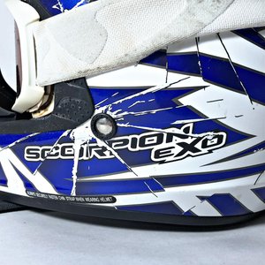 Casco de Competición Scorpion EXO con Gafas - imagen 2