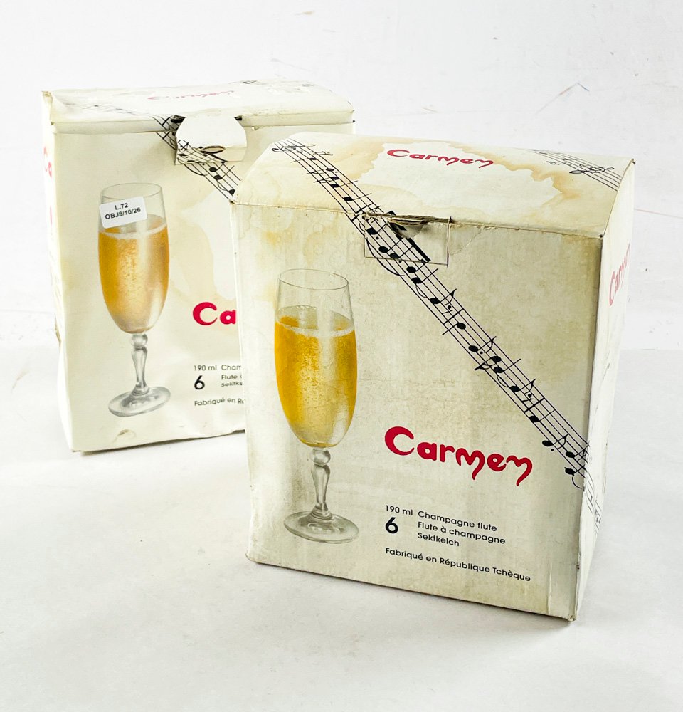 Doce copas flauta Carmen