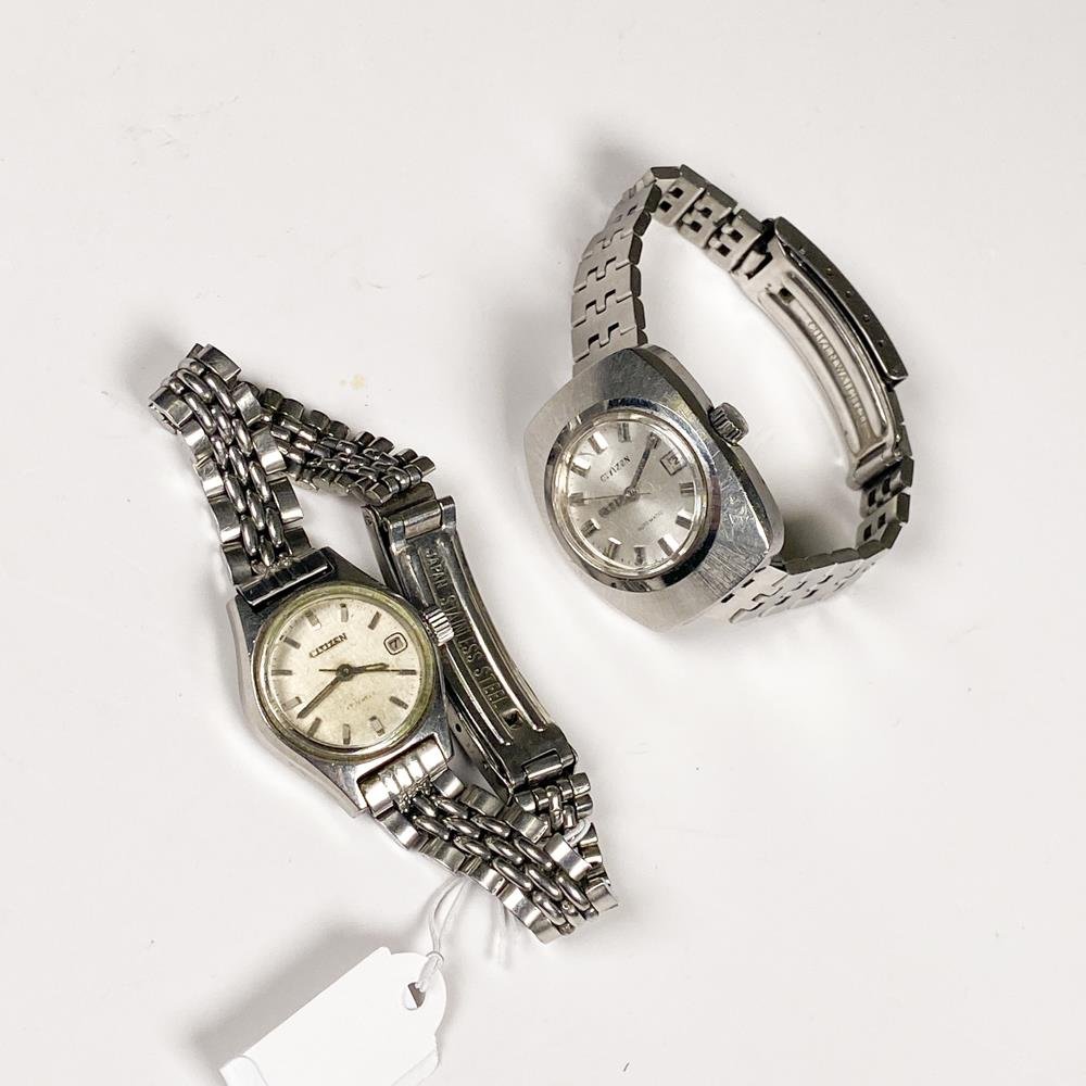 Dos Relojes de Pulsera Citizen para Dama - Funcionan