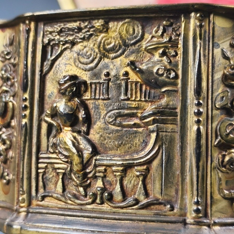 Caja Decorativa en Bronce de Jennings Bros - imagen 13