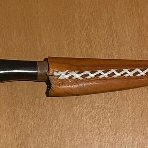 Verijero de Tijera de Esquila Artesanal con Funda de Cuero - imagen 3