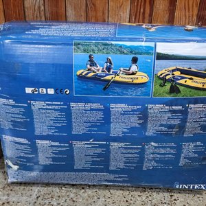 Bote Inflable Intex Challenger 3 para 3 Personas con Remos e Inflador - imagen 6