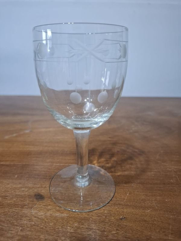 Set de 6 Copas de Cristal Tallado para Vino - imagen 2