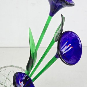 Adornos Decorativos de Vidrio y Cristal: Flores, Árboles Navideños y Figuras - imagen 5