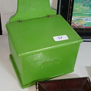 Lote de Cuadros y Caja Decorativa Verde - imagen 4