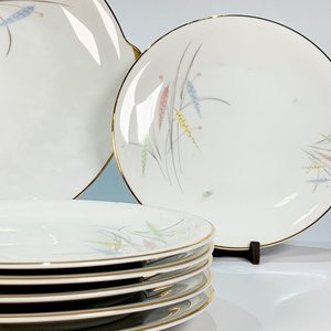 Set de Porcelana Bavaria Edelstein: Plato Torta y 6 Platos Postre - imagen 3