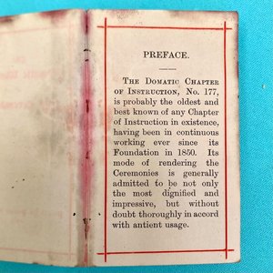 Libro Antiguo Masonería "The Domatic Working of The Ceremonies of The Holy Royal Arch" - imagen 6