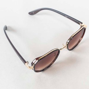 Lentes de Sol Ray-Ban Marrones con Marco Dorado - imagen 2