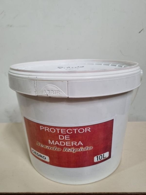Protector de Madera Secado Rápido Tono Cedro 10 Litros