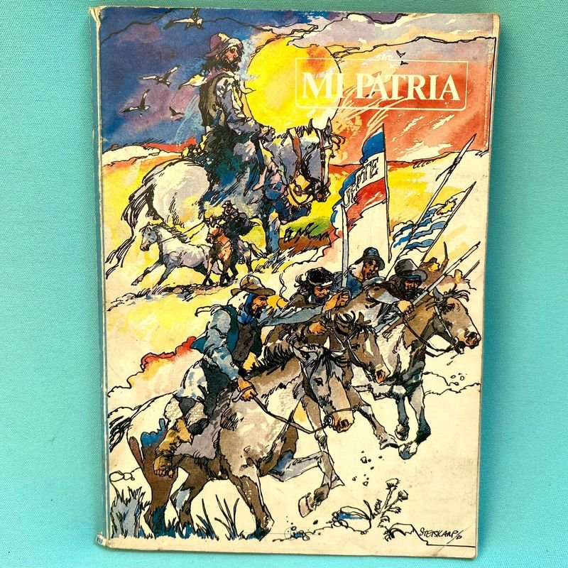 Álbum de figuritas "Mi Patria" - Uruguay Años 70