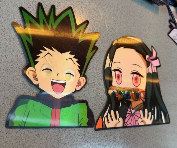 Stickers de Personajes Anime: Gon y Nezuko - imagen 1