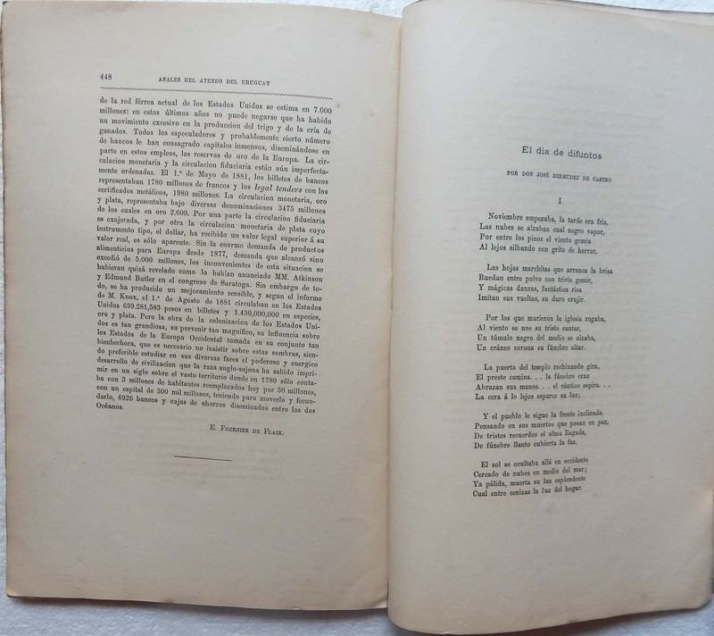 Revista Anales Del Ateneo Del Uruguay, 1883 - imagen 9