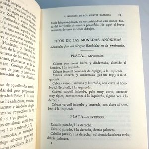 Libro "Apuntes para la Formación de un Catálogo Numismático Español" y "Indicador Manual de la Numismática Española" de Álvaro Campaner, 1976 - imagen 5