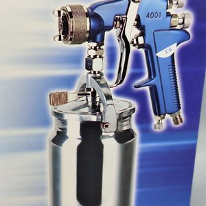 Pistola para Pintar Voylet 4001S de Alta Presión con Tacho Metálico - imagen 2