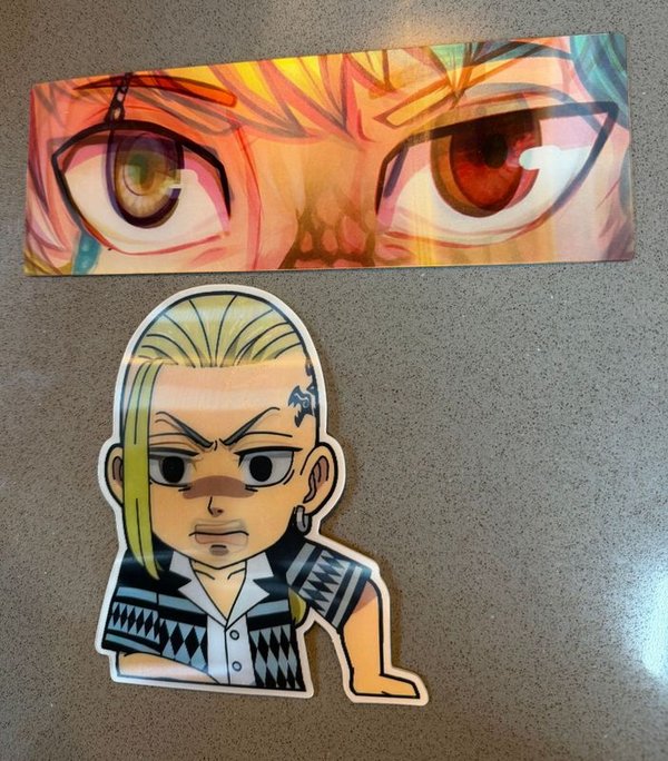 Stickers Anime Personajes Ojos