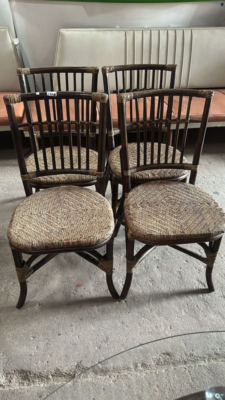 Sillas de Rattán en Buen Estado