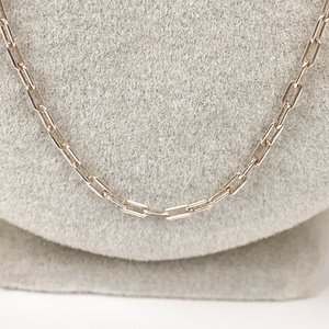 Cadena Larga de Plata 58 cm - imagen 5