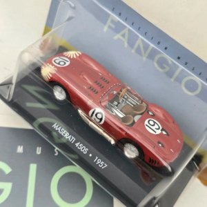 Réplica Maserati 450S 1957 Juan Manuel Fangio Colección Museo - imagen 3