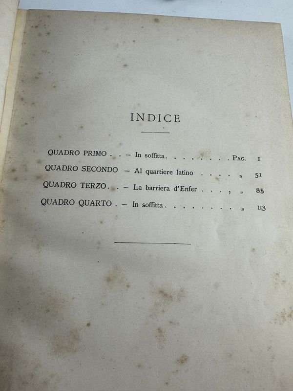 Libro de música clásica: La Bohème de Giacomo Puccini - imagen 4
