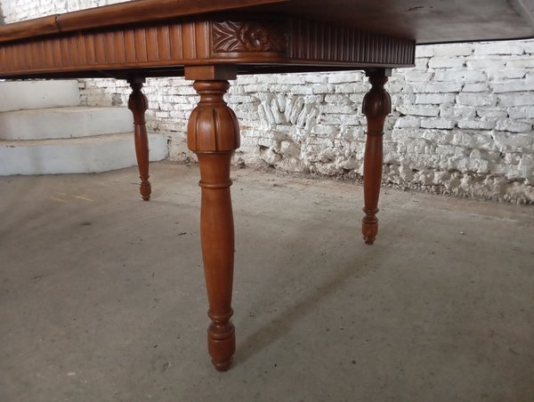 Mesa de cedro antigua y elegante - imagen 10