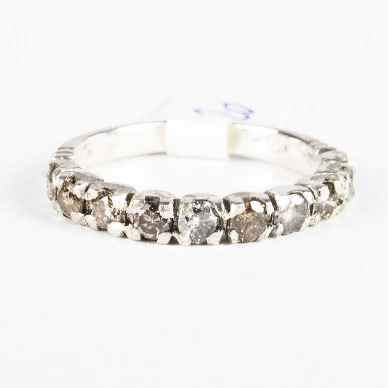 Pulsera de plata con brillantes - imagen 1