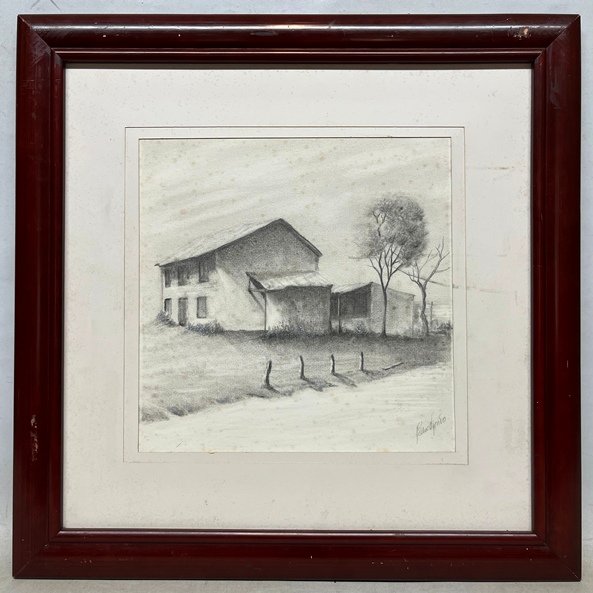 Dibujo de una casa por Firma Ilegible