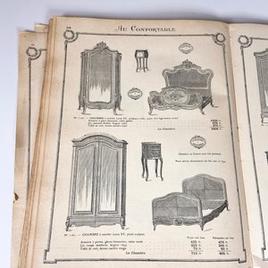 Catálogo de Muebles Franceses Art Nouveau "Au Confortable" - imagen 5