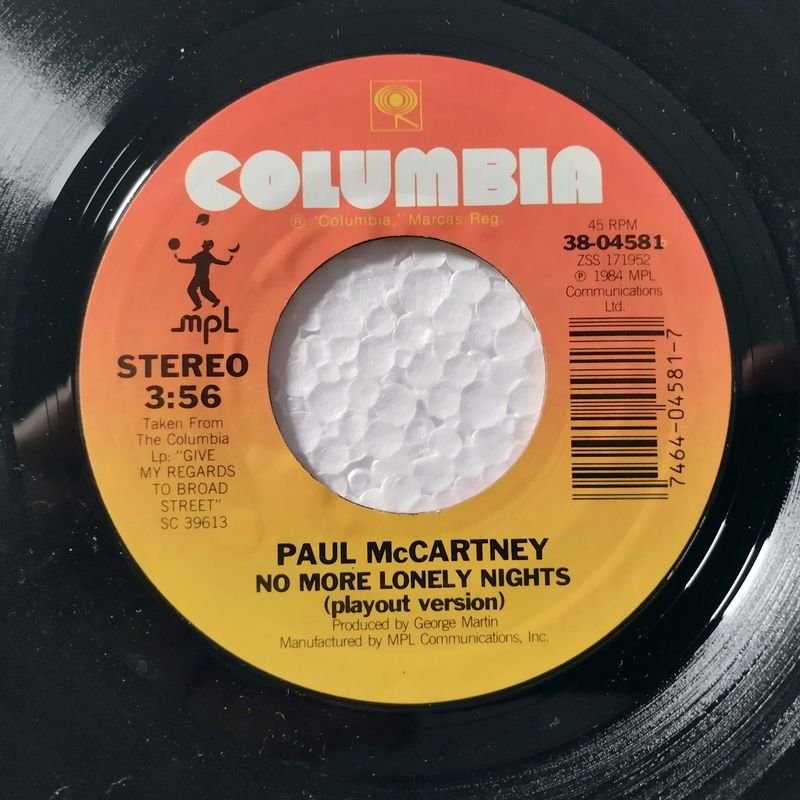 Vinilo de Paul McCartney - No More Lonely Nights - imagen 3