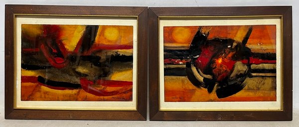 Andrés Montani: Obras de Arte Abstractas en Papel