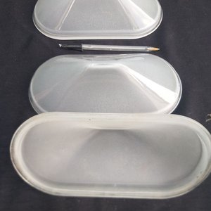 Lote anterior: Tres Plafones de Vidrio Ovalados