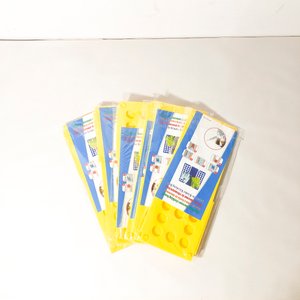 Juego de 6 Dobladores de Ropa Amarillos Nuevos - imagen 2