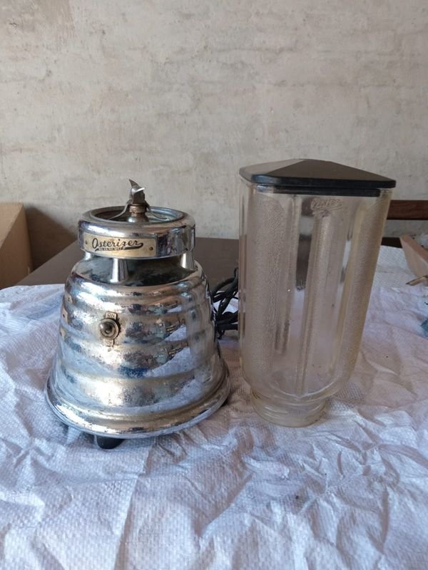 Licuadora Osterizer Antigua Cromada Funcional