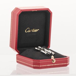 Gemelos Cartier de Acero Macizo con Caja y Documentación - imagen 3