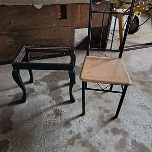 Silla y Base de Mesa Estilo Francés - imagen 1