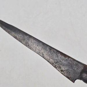 Cuchillo Criollo Antiguo con Sello "D Coronada" - imagen 4