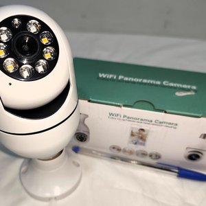Cámara de Seguridad Wifi Panorámica con Visión Nocturna y Audio Bidireccional - imagen 5