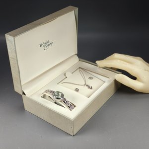 Set de Bijouterie Trésor Temp: Reloj, Collar y Caravanas con Estuche - imagen 2