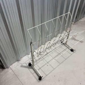 Tendedero Plegable con Ruedas Blanco - imagen 6