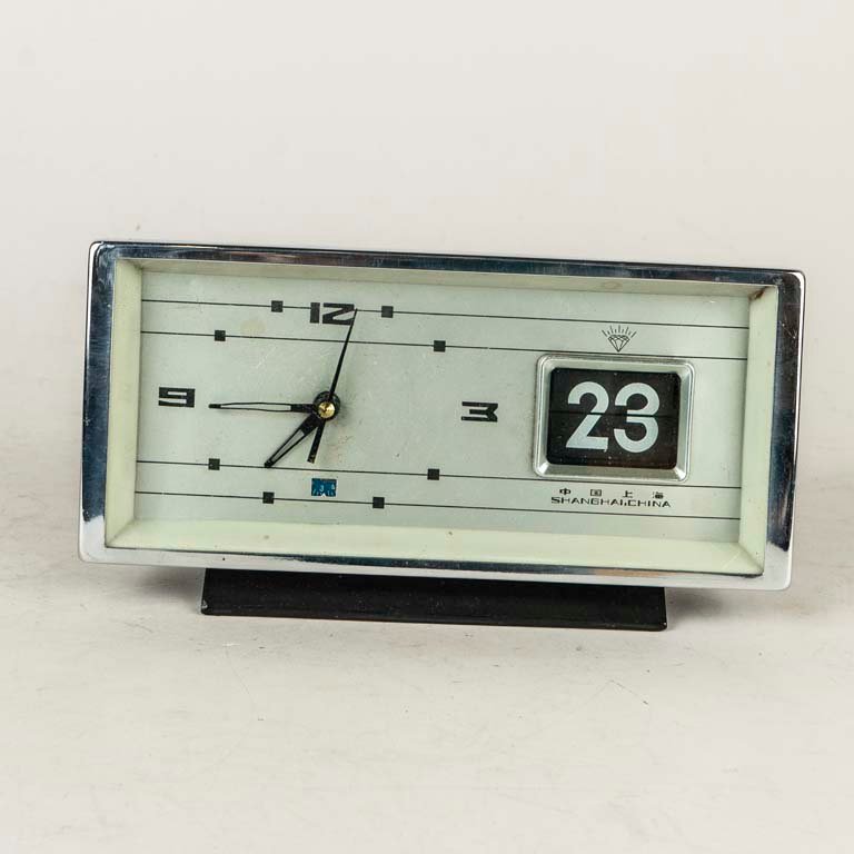 Reloj de Sobremesa Shanghai con Calendario