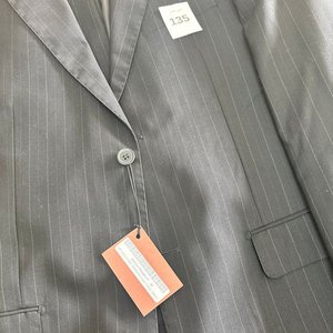 Traje Rayado Talle 54 Nuevo - imagen 3