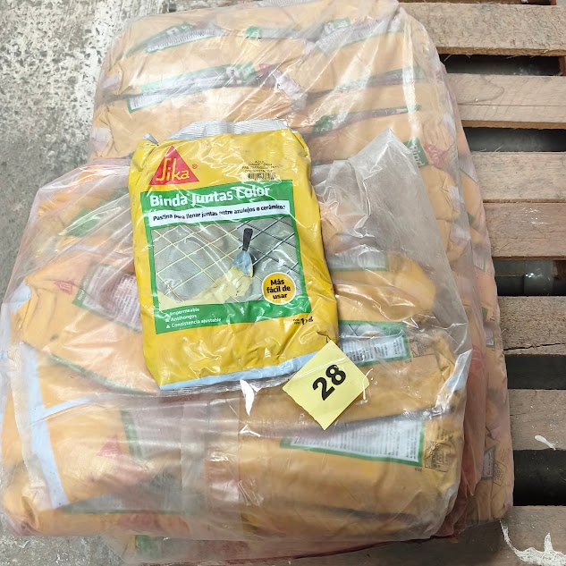 Bolsas de Pastina Sika Binda Junta Color para Revestimientos