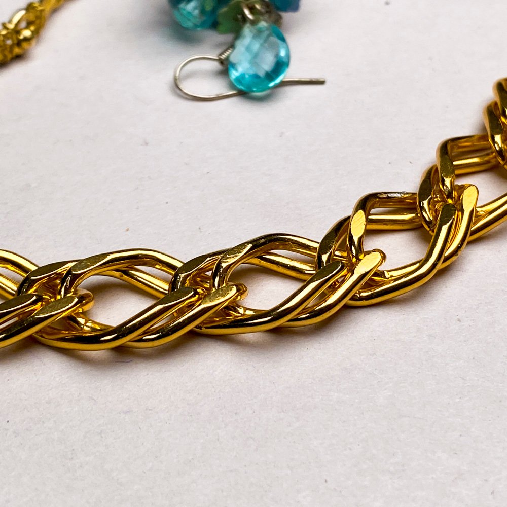 Joyas variadas de oro, plata y azul - imagen 5