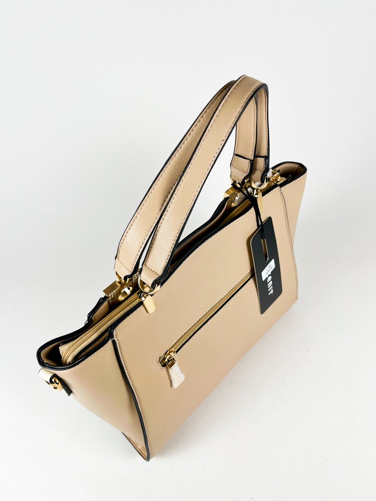 Cartera de Cuero para Dama Zenit en Color Beige - imagen 2